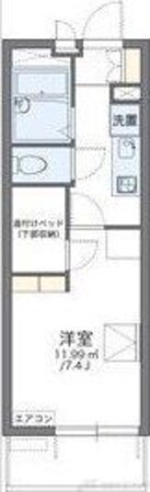 レオパレストルテューの物件間取画像